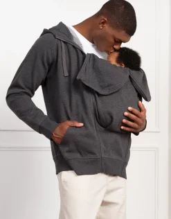 Clearance Seraphine Ryan | Menu2019s Hoodie with Baby Pouch