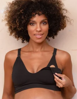 Hot Seraphine Samantha | Twin Pack Bamboo Nursing Bras