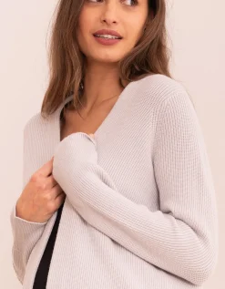 Best Seraphine Talisah | Viscose-Blend Knitted Maternity-To-Nursing  Cardigan