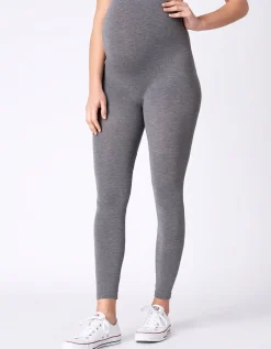 Hot Seraphine Tammy | Grey Bamboo Maternity Leggings