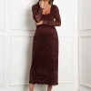 Fashion Seraphine Thalia | Lace Bodycon Maternity Dress