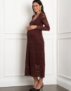 Fashion Seraphine Thalia | Lace Bodycon Maternity Dress