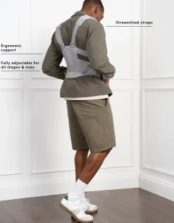 Best Seraphine The CARIPODu2122 Baby Carrier - Grey Marl Jersey