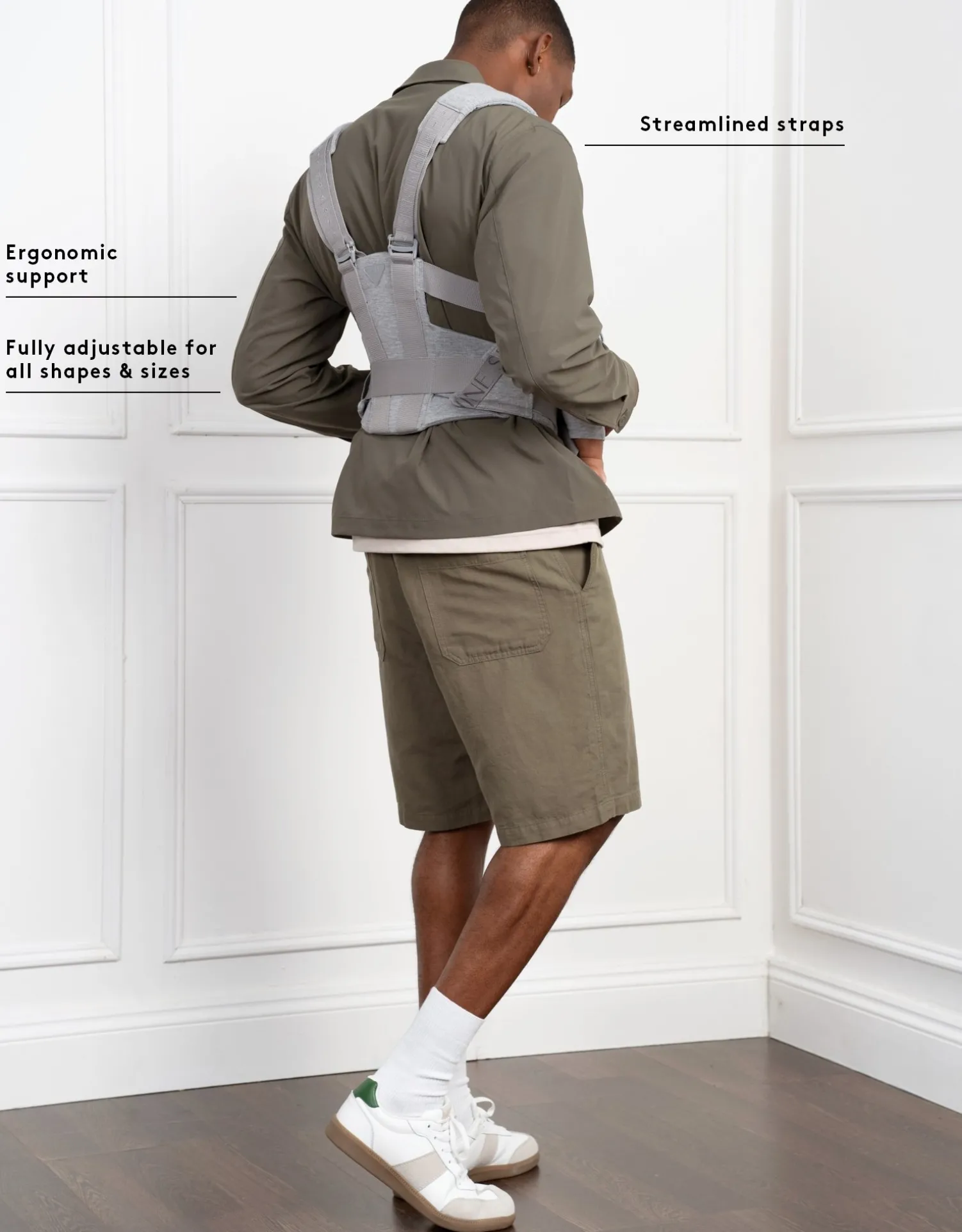 Best Seraphine The CARIPODu2122 Baby Carrier - Grey Marl Jersey