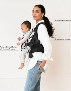 Best Sale Seraphine The CARIPODu2122 Baby Carrier - Geo Print Cotton Canvas