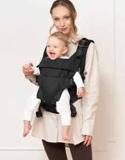 Outlet Seraphine The CARIPODu2122 Baby Carrier - Black Cotton Canvas