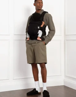 Outlet Seraphine The CARIPODu2122 Baby Carrier - Black Cotton Canvas