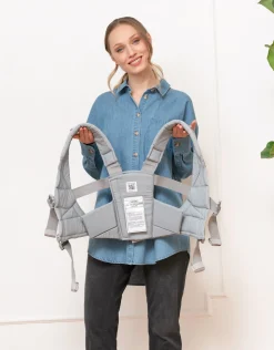 Best Seraphine The CARIPODu2122 Baby Carrier - Grey Marl Jersey