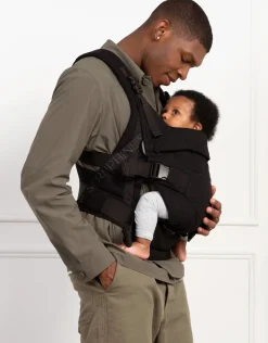 Outlet Seraphine The CARIPODu2122 Baby Carrier - Black Cotton Canvas