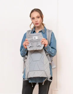 Best Seraphine The CARIPODu2122 Baby Carrier - Grey Marl Jersey