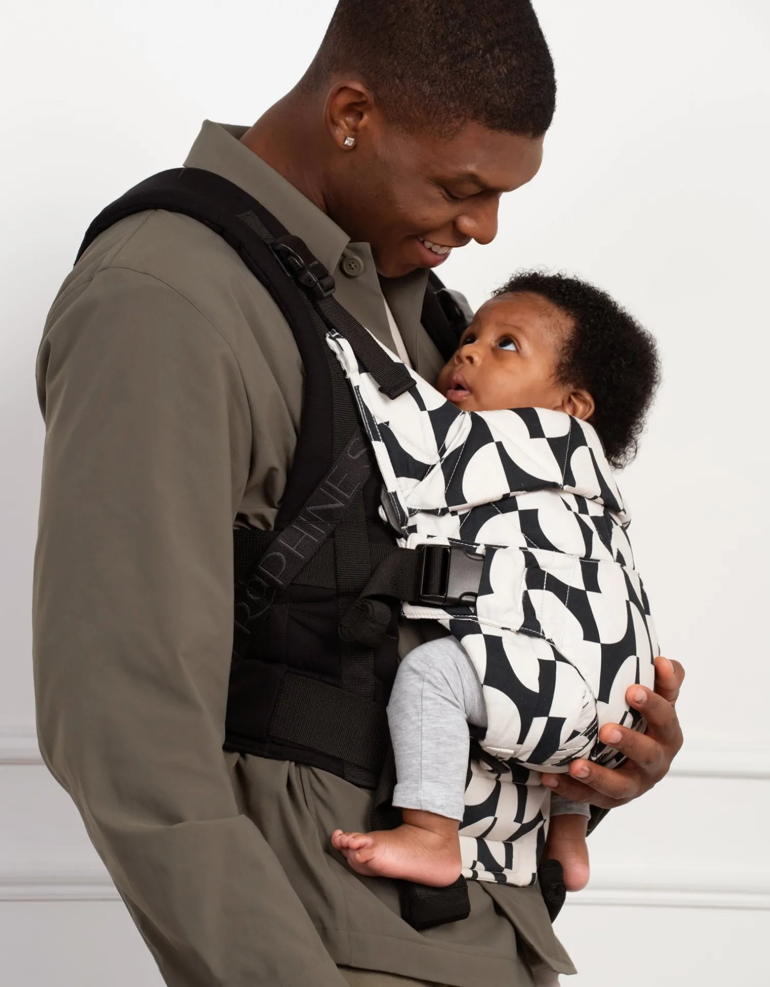 Best Sale Seraphine The CARIPODu2122 Baby Carrier - Geo Print Cotton Canvas