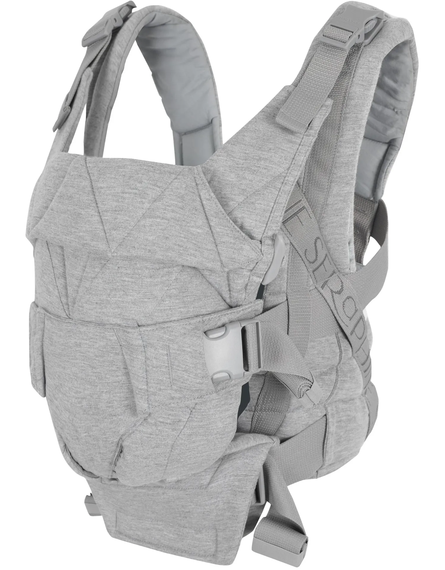 Best Seraphine The CARIPODu2122 Baby Carrier - Grey Marl Jersey