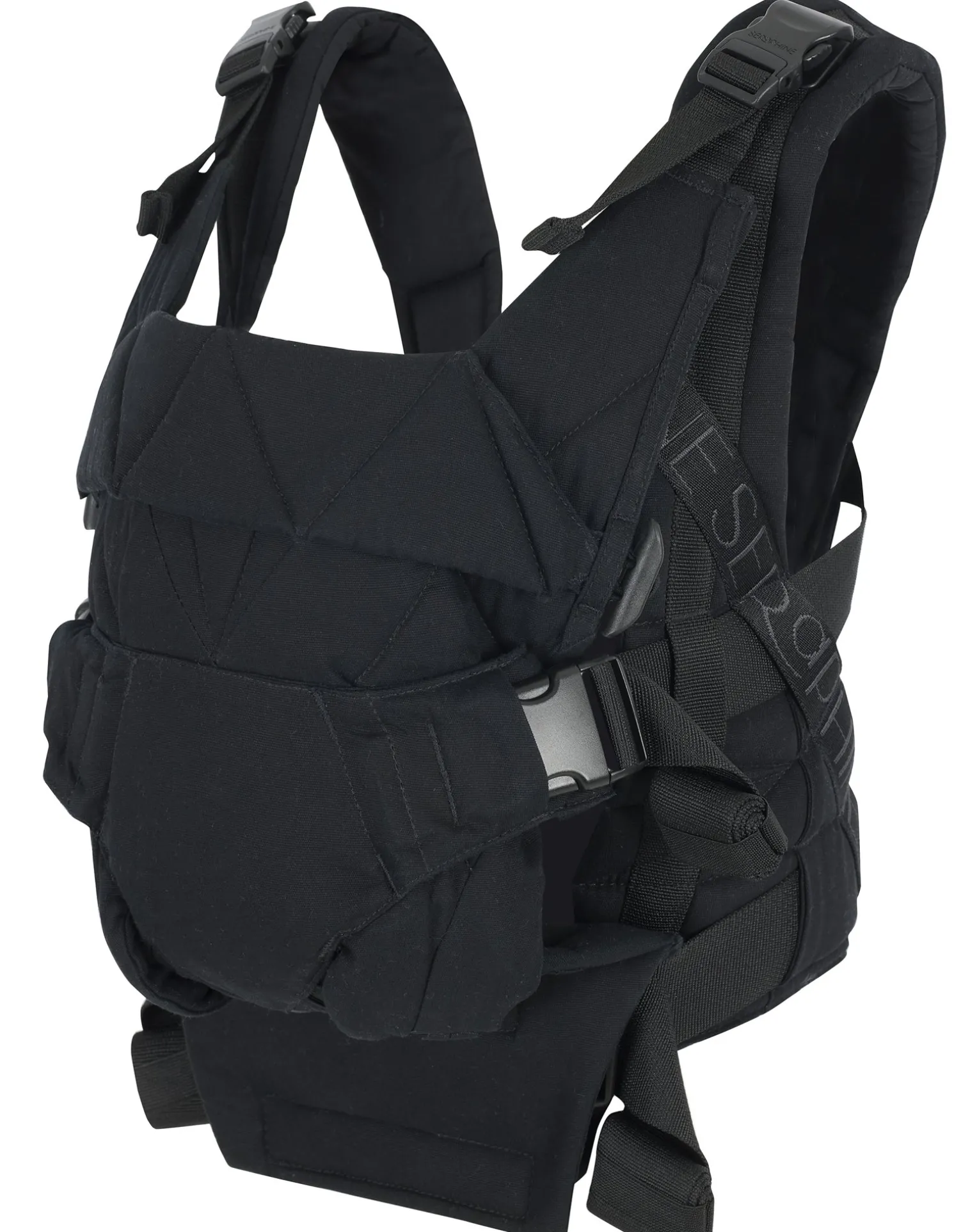 Outlet Seraphine The CARIPODu2122 Baby Carrier - Black Cotton Canvas