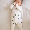 Shop Seraphine Theodore | Easy Zip Organic Cotton Sleepsuit & Bib Set