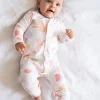 Best Sale Seraphine Theodore | Easy Zip Organic Cotton Sleepsuit & Bib Set