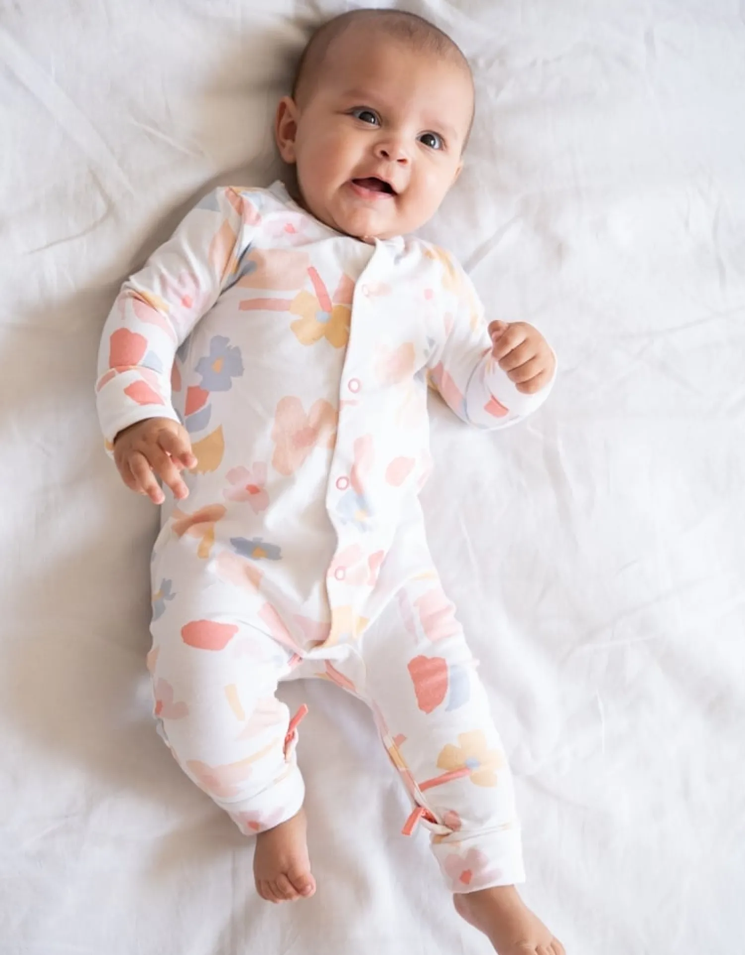 Best Sale Seraphine Theodore | Easy Zip Organic Cotton Sleepsuit & Bib Set