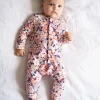 Fashion Seraphine Theodore | Easy Zip Organic Cotton Sleepsuit & Bib Set