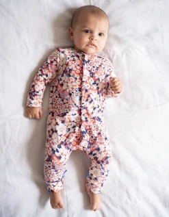 Fashion Seraphine Theodore | Easy Zip Organic Cotton Sleepsuit & Bib Set