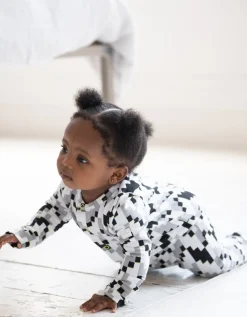 Discount Seraphine Theodore | Easy Zip Organic Cotton Sleepsuit & Bib Set