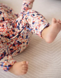 Fashion Seraphine Theodore | Easy Zip Organic Cotton Sleepsuit & Bib Set