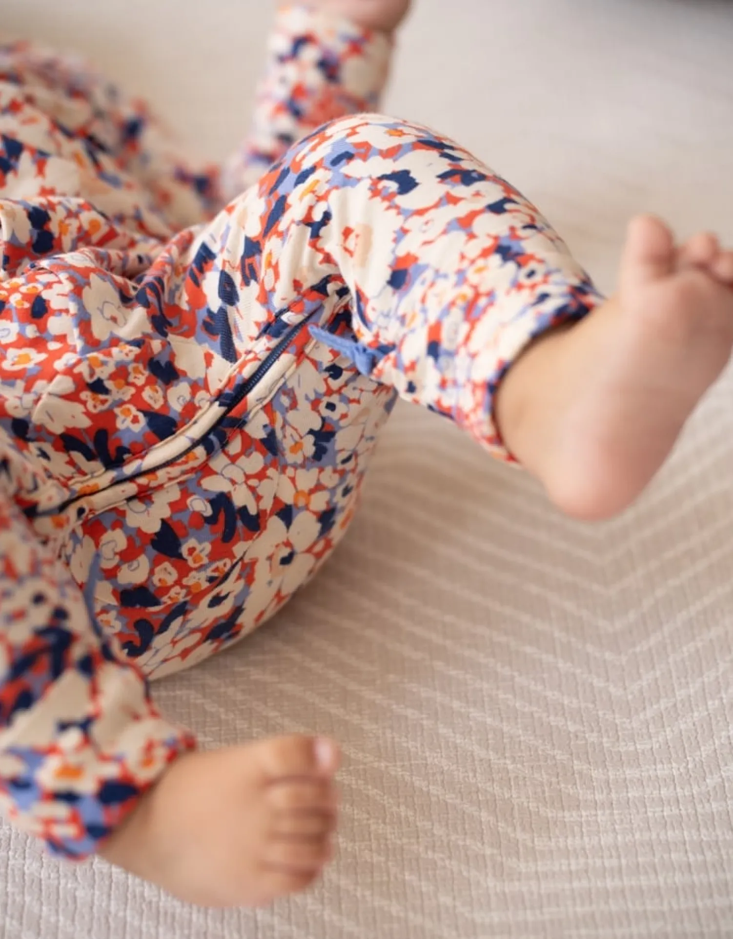 Fashion Seraphine Theodore | Easy Zip Organic Cotton Sleepsuit & Bib Set
