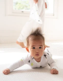 Shop Seraphine Theodore | Easy Zip Organic Cotton Sleepsuit & Bib Set