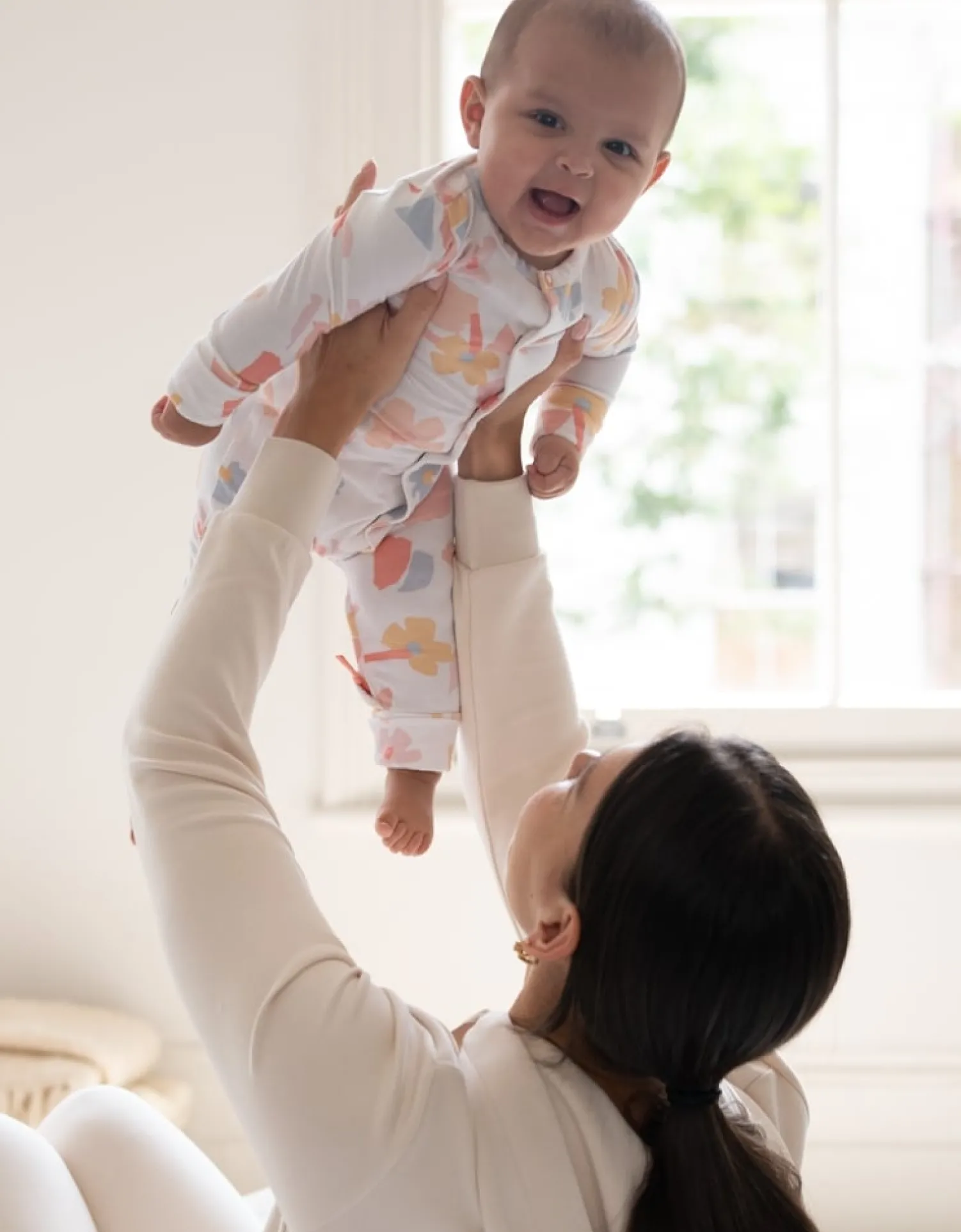Best Sale Seraphine Theodore | Easy Zip Organic Cotton Sleepsuit & Bib Set