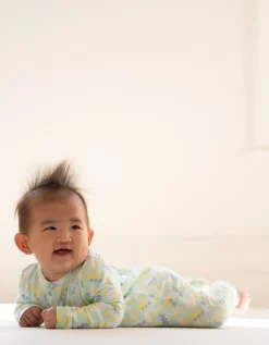 Outlet Seraphine Theodore | Easy Zip Organic Cotton Sleepsuit & Bib Set