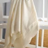 New Seraphine Toby | Ecru Cellular Baby Blanket