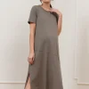 Cheap Seraphine Trace | Cotton Modal T-Shirt Maternity Dress