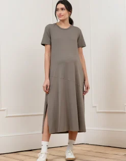 Cheap Seraphine Trace | Cotton Modal T-Shirt Maternity Dress