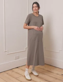 Cheap Seraphine Trace | Cotton Modal T-Shirt Maternity Dress