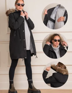 Shop Seraphine Valetta | 3 in 1 Winter Maternity Parka