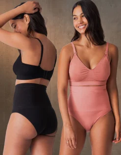 Sale Seraphine Vivette |  Twin Pack Post Maternity Shaping Briefs