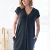Cheap Seraphine Whitney | Maternity Hospital Bag Labor Gown in Organic Cotton