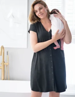Cheap Seraphine Whitney | Maternity Hospital Bag Labor Gown in Organic Cotton