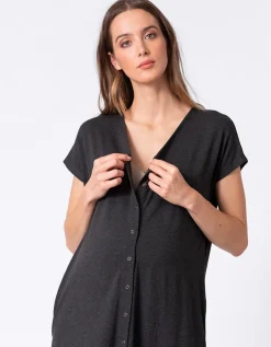 Cheap Seraphine Whitney | Maternity Hospital Bag Labor Gown in Organic Cotton