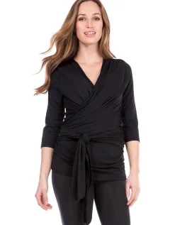Discount Seraphine Winifrid | Black Cotton Skin to Skin Top