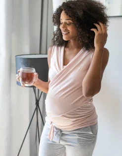 Fashion Seraphine Winifrid | Blush Cotton Skin to Skin Top