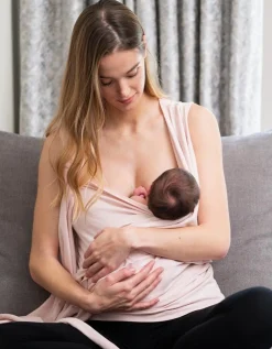 Fashion Seraphine Winifrid | Blush Cotton Skin to Skin Top