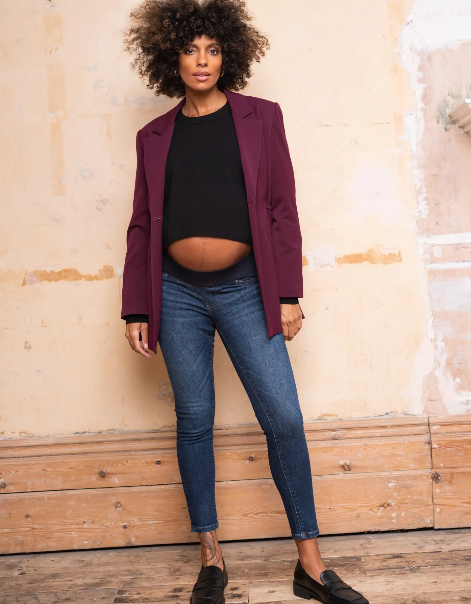 Best Sale Seraphine Zeph | Organic Under Bump Skinny Maternity Jeans