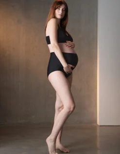 Hot Seraphine Zina | Twin Pack No VPL Over Bump Maternity Briefs