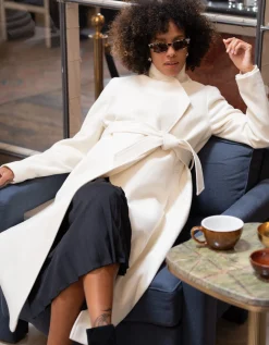 Best Seraphine Zophie | Wool Blend Wrap Maternity Coat